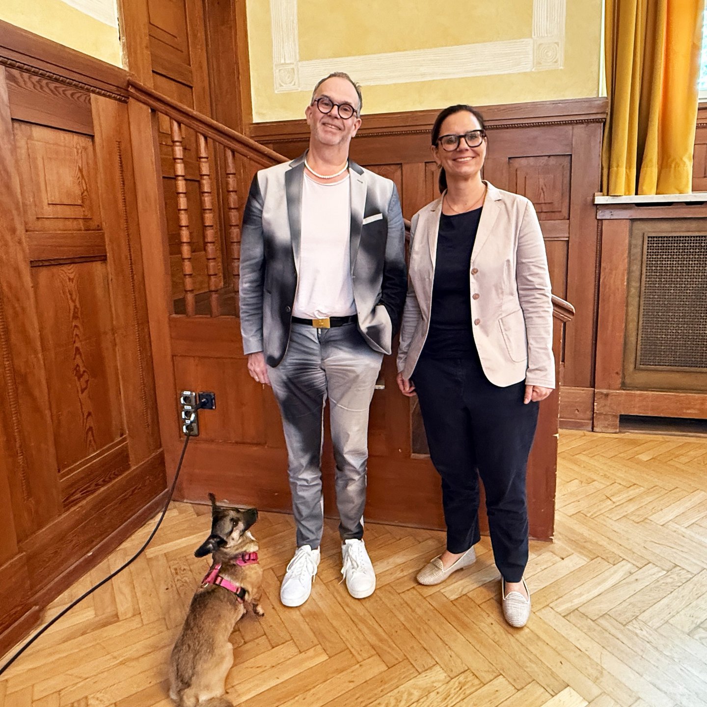 Matthias Riedel-Rüppel und Priv.-Doz. Dr. Katharina Bühren